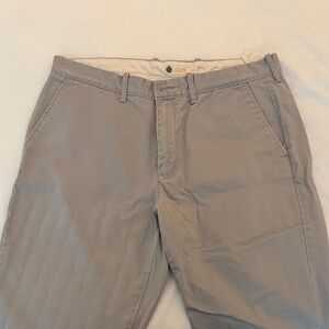 J. Crew Men's Classic Gray Chinos